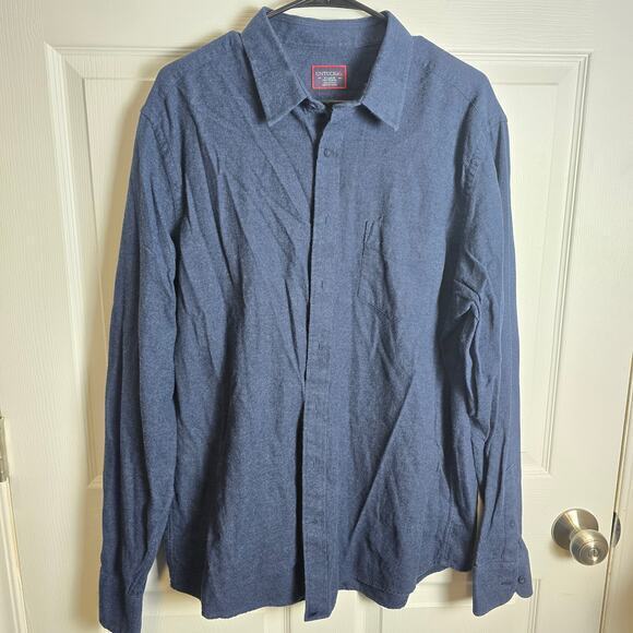 UNTUCKit‎ Button Down Long Sleeve Blue Men's XLT - Picture 2 of 6
